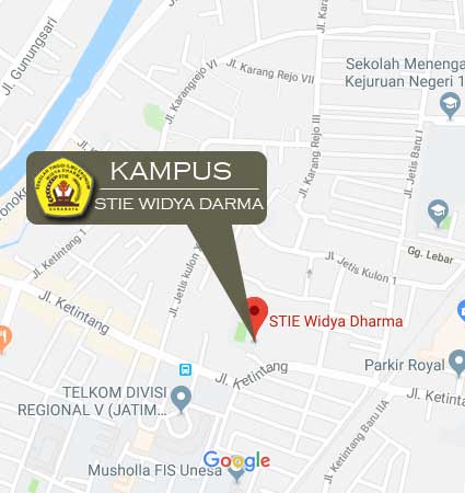 Lokasi Kampus STIE Widya Darma Surabaya Nomor